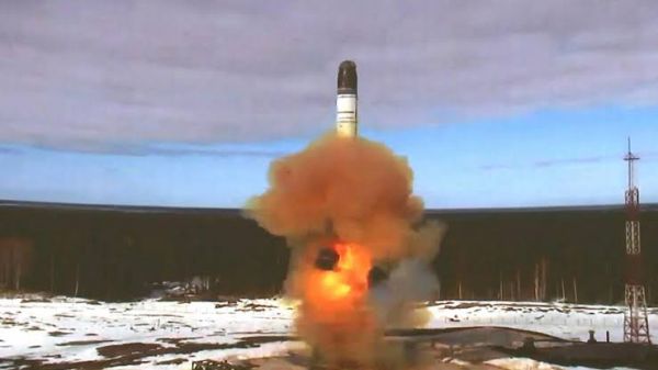 Russia tests nuclear-capable missile that Putin says will give enemies ‘food for thought’