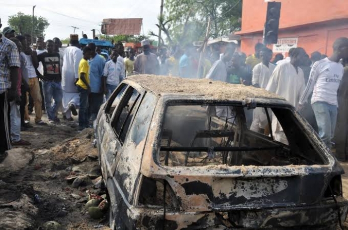 At least 26 people killed as 2 vehicles run over bomb planted by Boko Haram in Borno