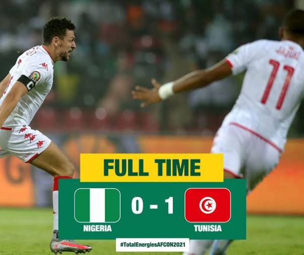 Super Eagles knocked out of Nations Cup after Tunisia defeat