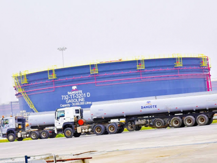 Again, Dangote Refinery reduces ex-depot petrol price
