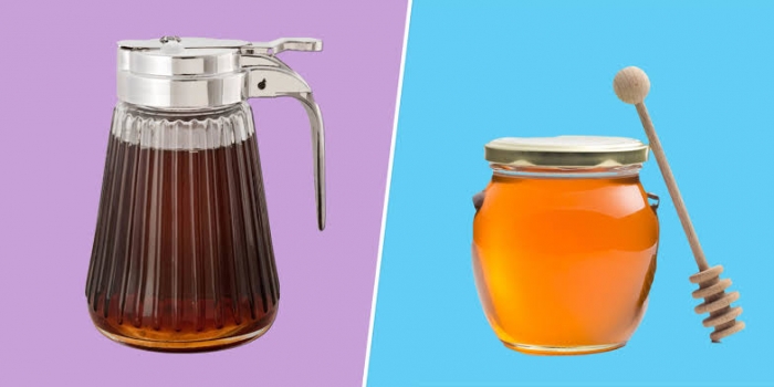 Maple syrup and honey are both natural sweeteners. Which is better for you?