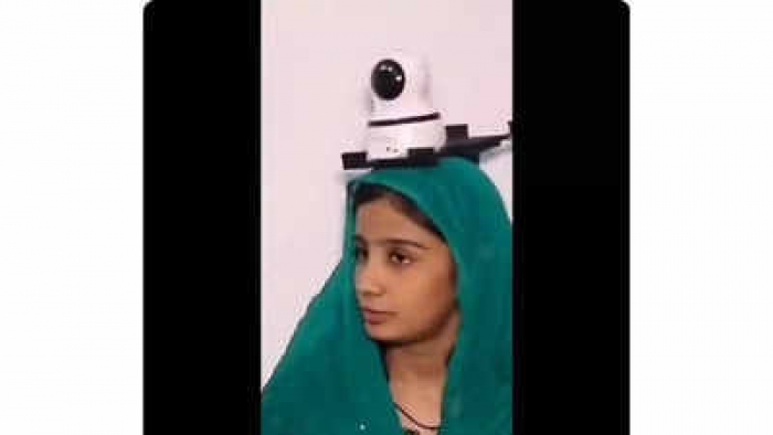 Father installs surveillance camera on daughter’s head to keep an eye on her