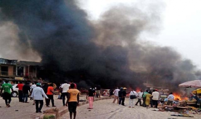 Female suicide bombers attack wedding, funeral, hospital simultaneously, kill 18 in Borno
