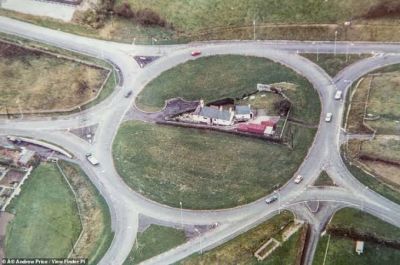 Family has been living in the middle of a roundabout for over 40 years