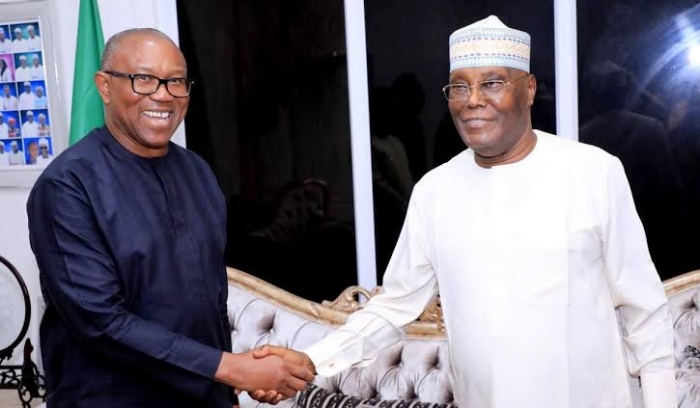 Supporting Peter Obi for president in 2027 is on the card of merger talks - Atiku